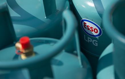 Esso LPG cylinder